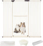 Lumizone Extra Tall Cat Gate 61.02" High Pressure Mounted Extra Wide by Lumizone