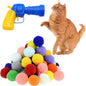 30 Pcs Soft Pom Pom Balls for Kittens by Shizhoo
