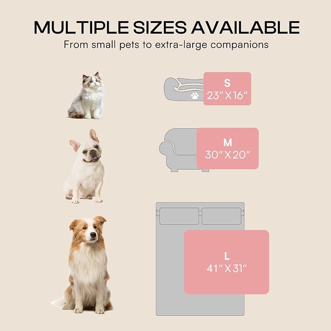 LINENLUX 1 Pack 3 Soft Dog Blanket Washable Warm Fleece Cat Blankets - Image 7