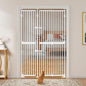 unipaws 75" High Extra Tall Cat Gate, Auto Closing and No Drilling Safety Gate by unipaws