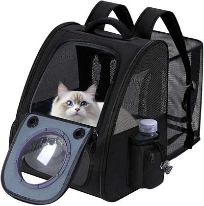 Dogs Backpack Carrier, Expandable Cat Carrier Backpack, Breathable Bubble Pet by GROXKOX