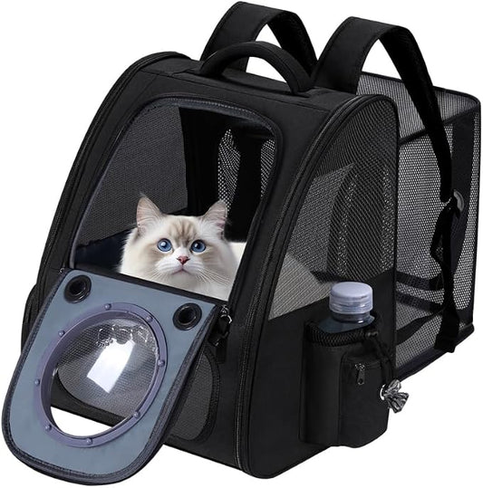 Dogs Backpack Carrier, Expandable Cat Carrier Backpack, Breathable Bubble Pet by GROXKOX