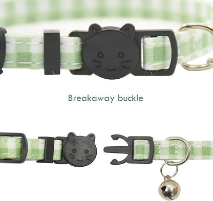 Breakaway Cat Collars with Bell, Durable & Safe Cute Kitten Collars Safety - Image 6