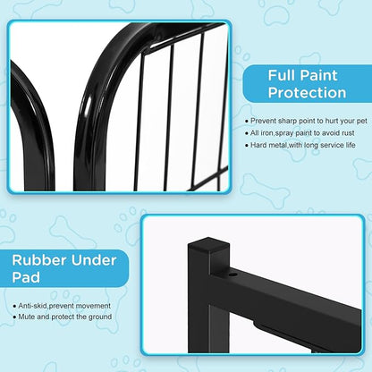 BestPet | Dog Playpen Extender | 32 Inch, 2 Panels | Heavy Duty Metal Pet - Image 5