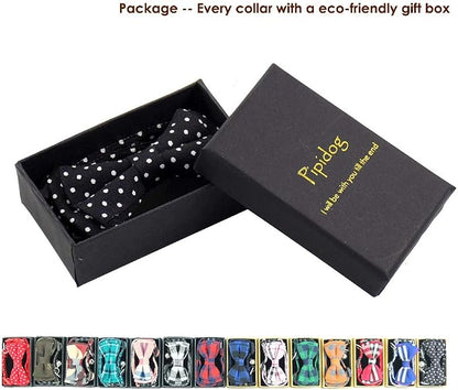 Cat Collar with Bell and Bow Tie, Breakaway Clasp Cute Dots Kitty Kitten - Image 2