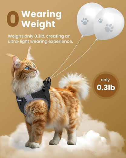 FAYOGOO Cat Harness, Cat Leash and Harness Set - Image 4