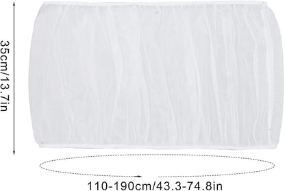 Fengek 2 Pcs Adjustable Bird Cage Cover & Seed Catcher Net - Image 2