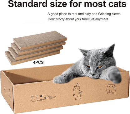 4 Packs in 1 Cat Scratch Pad - Image 4