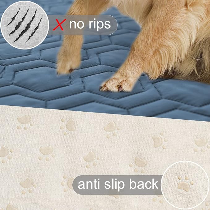 Waterproof and Anti-Slip Dog Bed Cover and Pet Blanket Sofa Pet Bed Mat ，car - Image 3