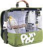 Bird Carrier Travel Cage 12in Small Bird Cage 4 in 1 Bird Backpack by Unknown