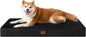 EHEYCIGA Waterproof Dog Bed Orthopedic 30"x20", Memory Foam Pet Bed by EHEYCIGA