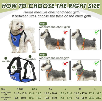 SlowTon Dog Seat Belt Harness for Car, Dog Car Harness Adjustable Mesh - Image 5