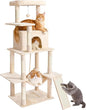 Cat Tree Tower 63in Multi-Level Cat Tower by ABCPET
