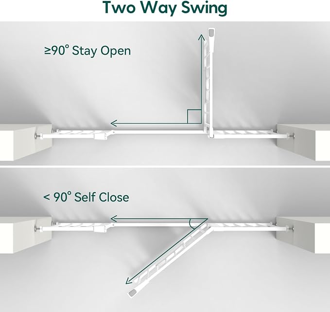 Babelio 36-56" Extra Wide Auto Close Baby Gate - Image 5