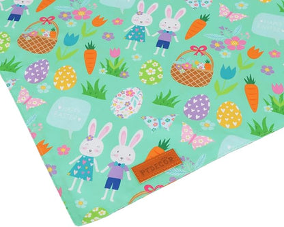 PTDECOR Easter Dog Bandana, Reversible Rabbit Easter Egg Dog Scarf - Image 6
