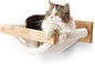 FUKUMARU Cat Hammock Wall Mounted, Kitty Beds and Perches, Wooden Cats Furniture by FUKUMARU