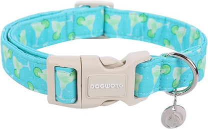DOGWONG Cotton Dog Collar by DOGWONG