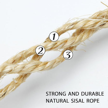 Cat Natural Sisal Rope 8mm 98-Feet - Image 3