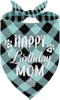 Dog Bandana for Happy Birthday Mom by AUII+JO+DESIGN