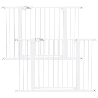 Babelio Baby Gate, 29-48 Inch Auto Close Pet Gate PressGuard P7, Easy Install by BABELIO