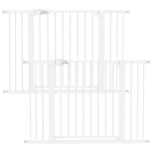 Babelio Baby Gate, 29-48 Inch Auto Close Pet Gate PressGuard P7, Easy Install by BABELIO