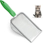 Metal Cat Litter Scoop, Sturdy Litter Cleaner Corner Shovel, Stainless Steel by Apidgrowth