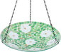 VCUTEKA Hanging Bird Bath, Glass Mosaic Bird Baths by VCUTEKA