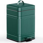 CEROELDA Small Trash Can with Lid-5L/1.3 Gal, Stainless Steel Outdoor Dog Poop by WelcometoCEROELDA