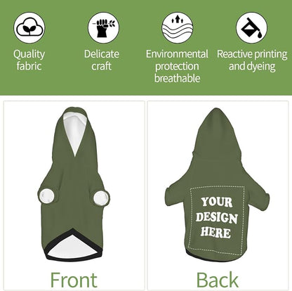 Personalized Dog Hoodie, Custom Dog Costumes - Image 4