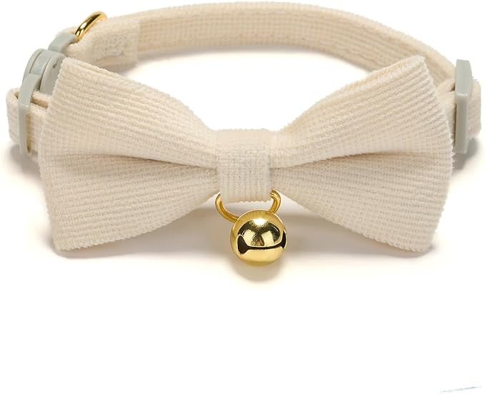 Cotton Breakaway Cat Collar by YUDOTE