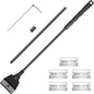 Honoson Aquarium Scraper 21.65 Aquariums Fish Tank Scraper Cleaner Tool Kit by Honoson