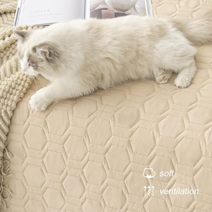 Waterproof and Anti-Slip Dog Bed Cover and Pet Blanket Sofa Pet Bed Mat ，car - Image 5