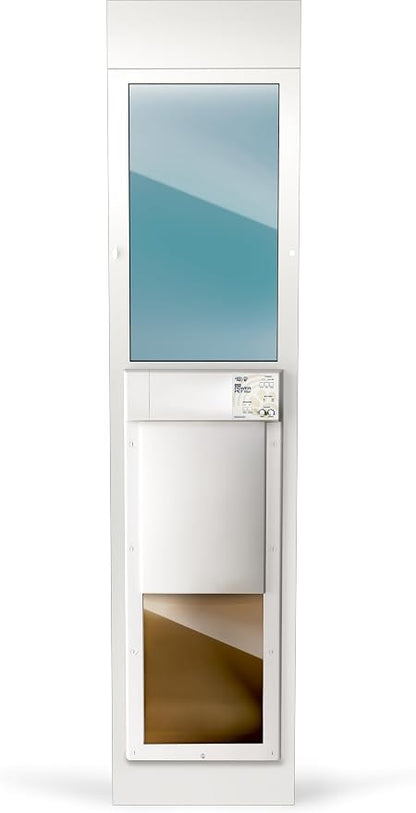 Power Pet WiFi Automatic Sliding Glass Patio Pet Door by High Tech Pet by HighTechPet