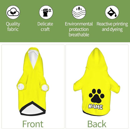 Custom Dog Hoodie Soft & Warm Design Your Own Personalized Photo Text Logo Name - Image 6