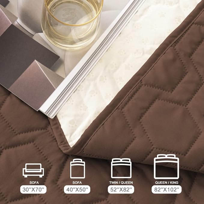 Waterproof and Anti-Slip Dog Bed Cover and Pet Blanket Sofa Pet Bed Mat ，car - Image 6