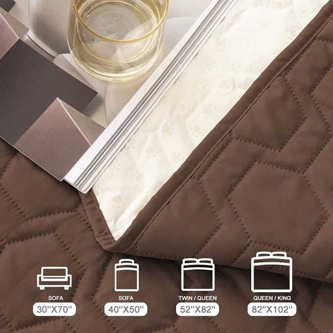 Waterproof and Anti-Slip Dog Bed Cover and Pet Blanket Sofa Pet Bed Mat ，car - Image 6