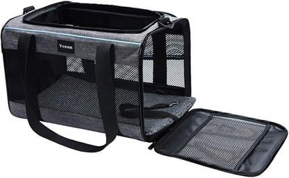 Vceoa 17.5x11x11 Inches Cat, Dog Carrier - Image 7