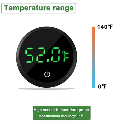 Aquarium Thermometer Digital Fish Tank Thermometer Led Display Fish Tank - Image 4