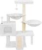 ROYPET Cat Tree with Cat Condo and Two Hammocks, Cat Tower with Scratching by ROYPET