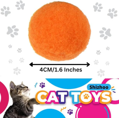 Premium Soft Pom Pom Balls for Kittens - Image 3