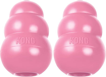 KONG - Puppy Toy Natural Teething Rubber - Fun to Chew, Chase and Fetch - by KONG