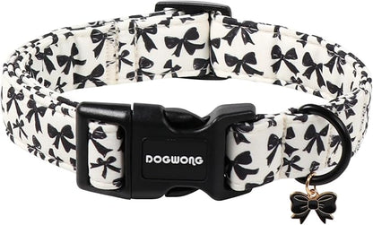 DOGWONG Cute Dog Collar, Girl Female Dog Collars by DOGWONG
