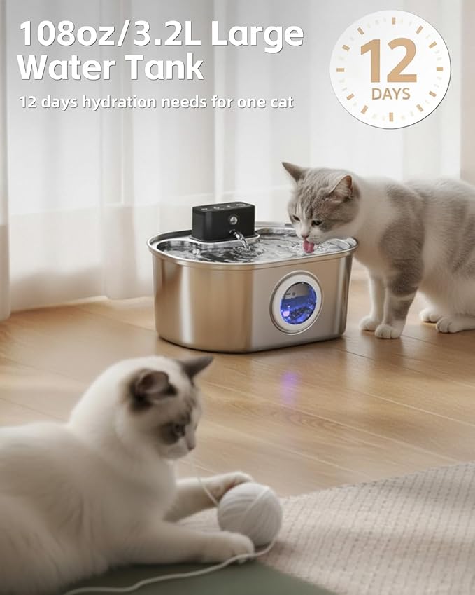 Cat Water Fountain Wireless - Image 4