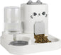 2-in-1 Gravity Pet Feeder & Water Dispenser by KitchMingle
