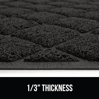 GORILLA GRIP Cat Litter Box Mat, Water Resistant, US Designed Kitty Litter - Image 9