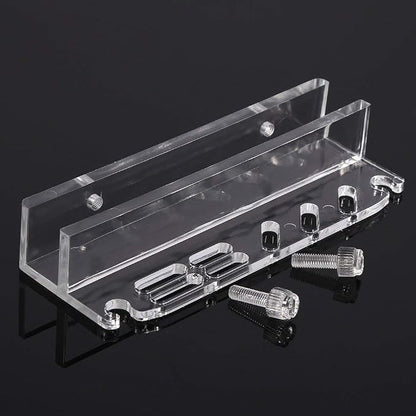 Fdit Acrylic Water Plants Grass Maintenance Tool Holder Aquarium Rack Organizer - Image 7