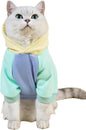 QWINEE Basic Dog Hoodie Sweatshirt Puppy Sweater Warm Cat Costumes Pet Clothes by QWINEE