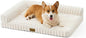 Cute Dog Bed, Faux Rabbit Fur Orthopedic Foam Dog Bed by COZYKISS