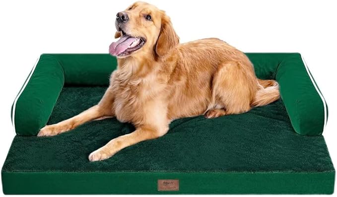 Orthopedic Large Dog Bed Washable, Orthopedic Emerald Dog Beds - Image 8