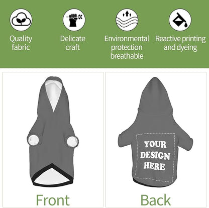 Personalized Dog Hoodie, Custom Dog Costumes - Image 4